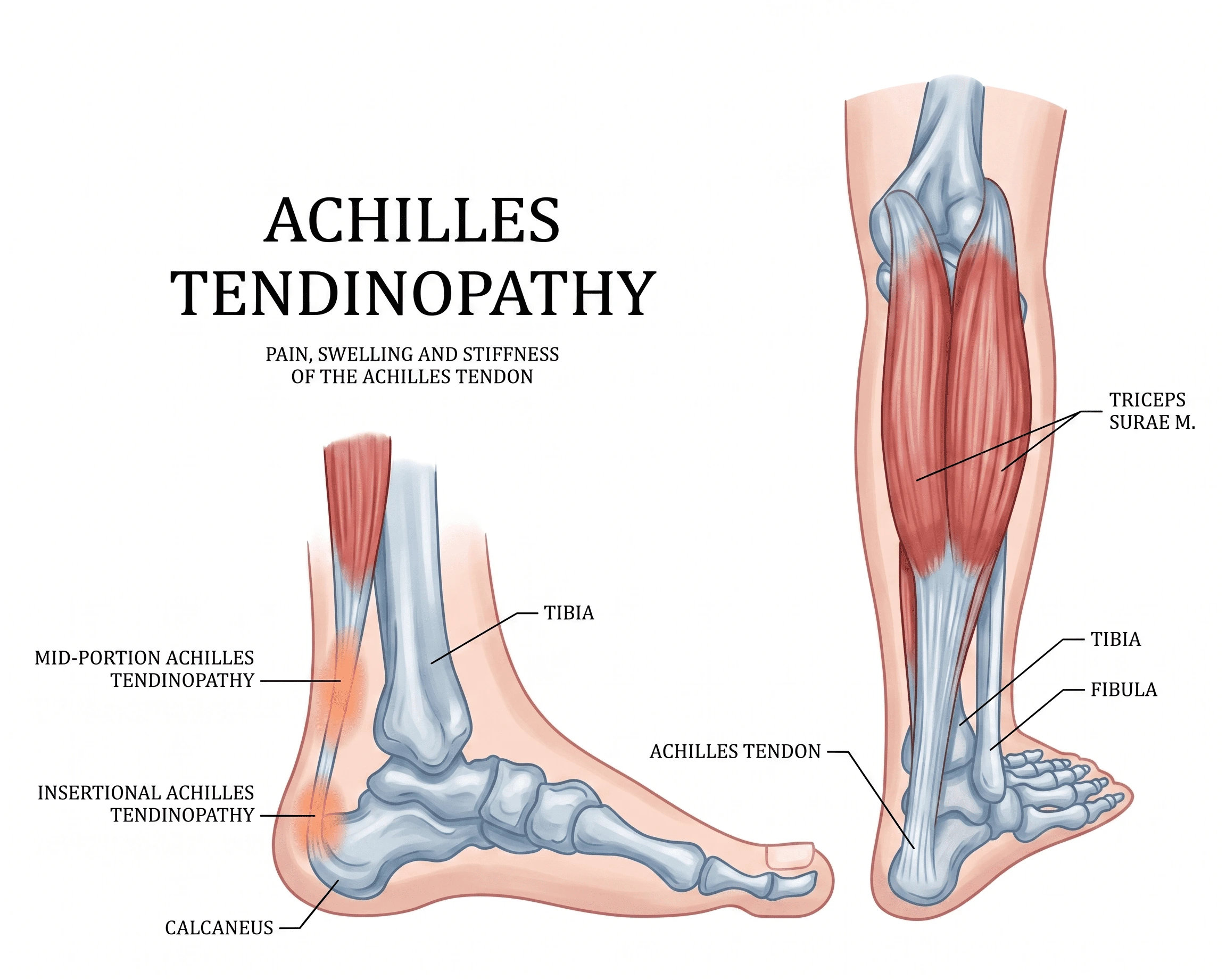 รักษาอาการบาดเจ็บจากการวิ่ง-achilles-tendinitis-treatment