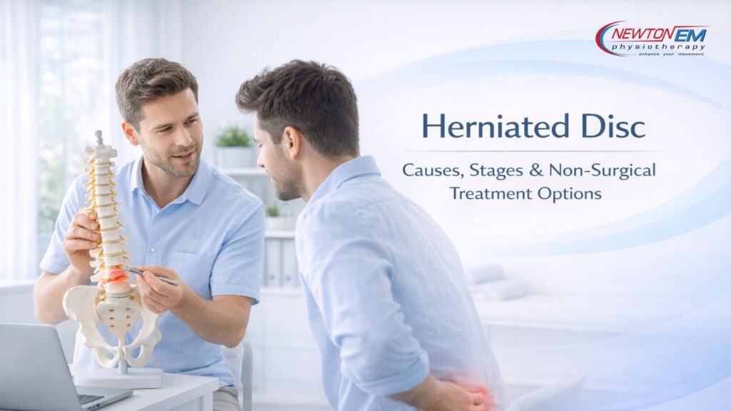 Herniated Disc: Causes, 4 Stages, and Non-Surgical Relief