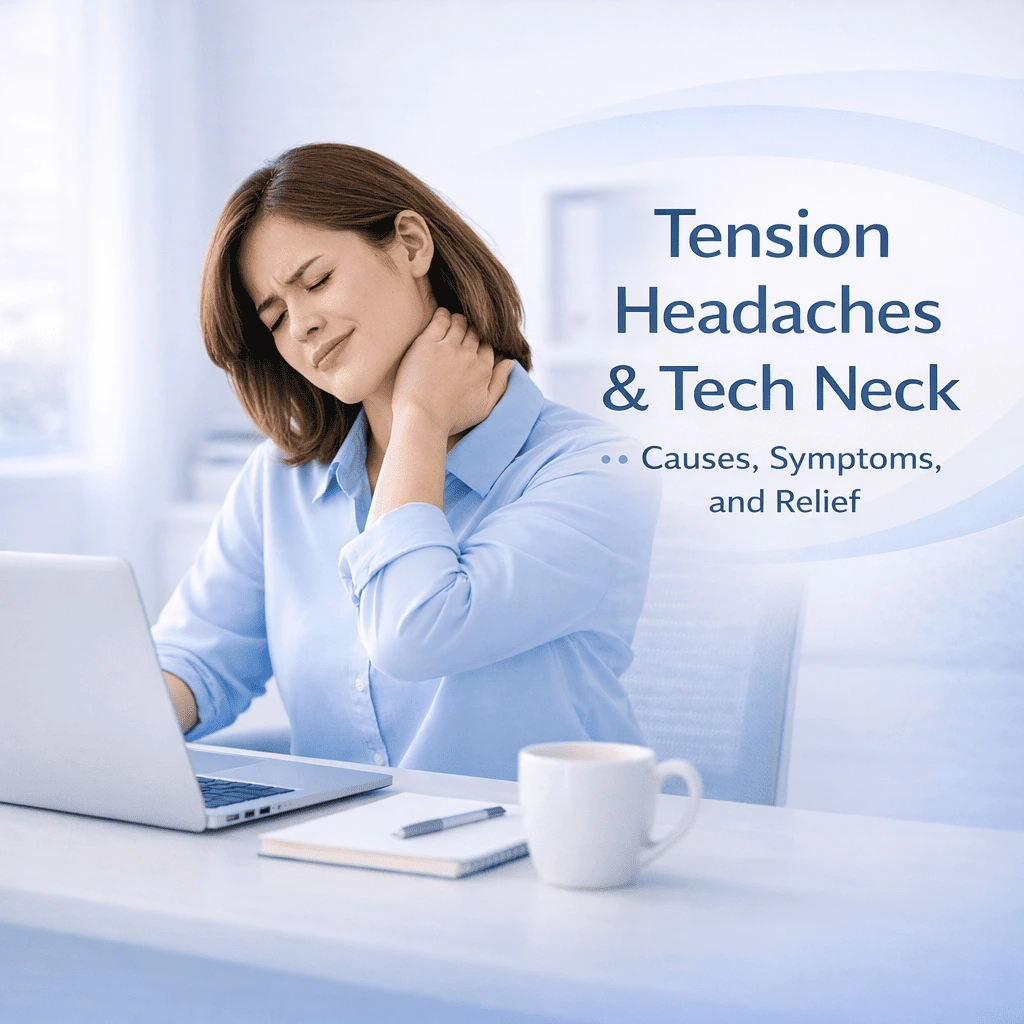 Tension Headaches & Tech Neck: Causes, Symptoms, and Relief
