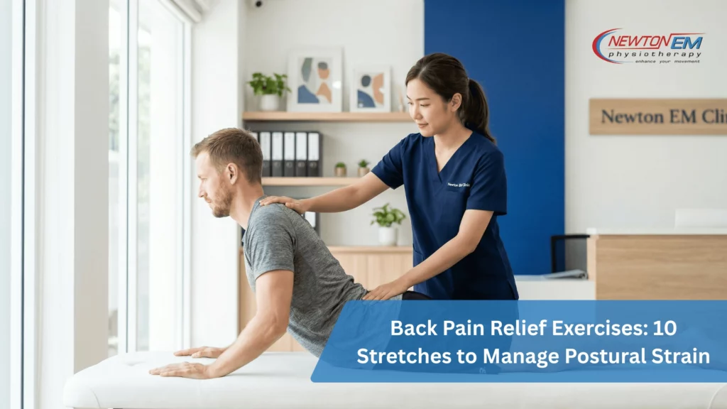 Back Pain Relief Exercises: 10 Stretches to Manage Postural Strain